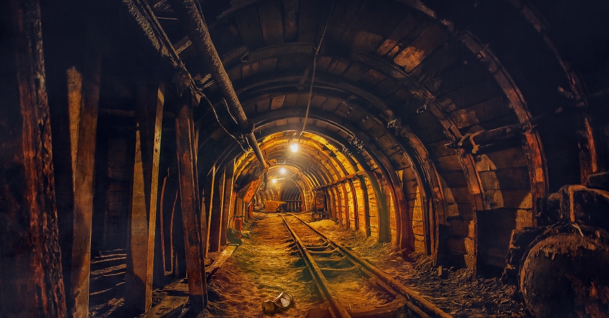 underground mining tunnel