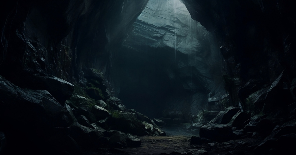 dark cave