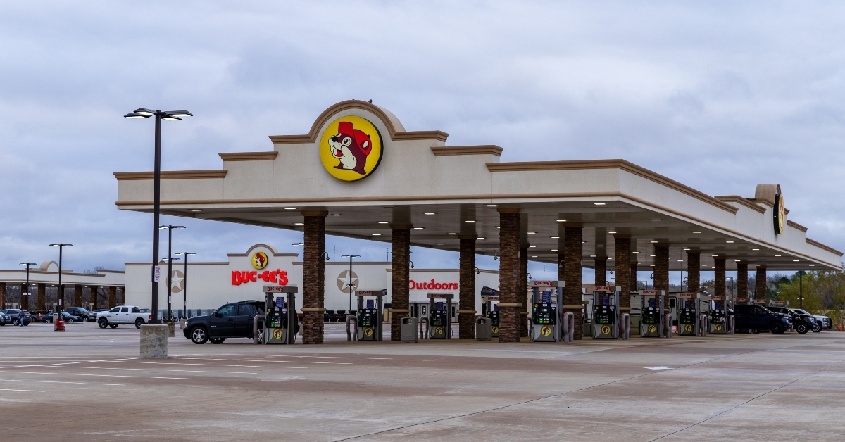 convenience store and gas station