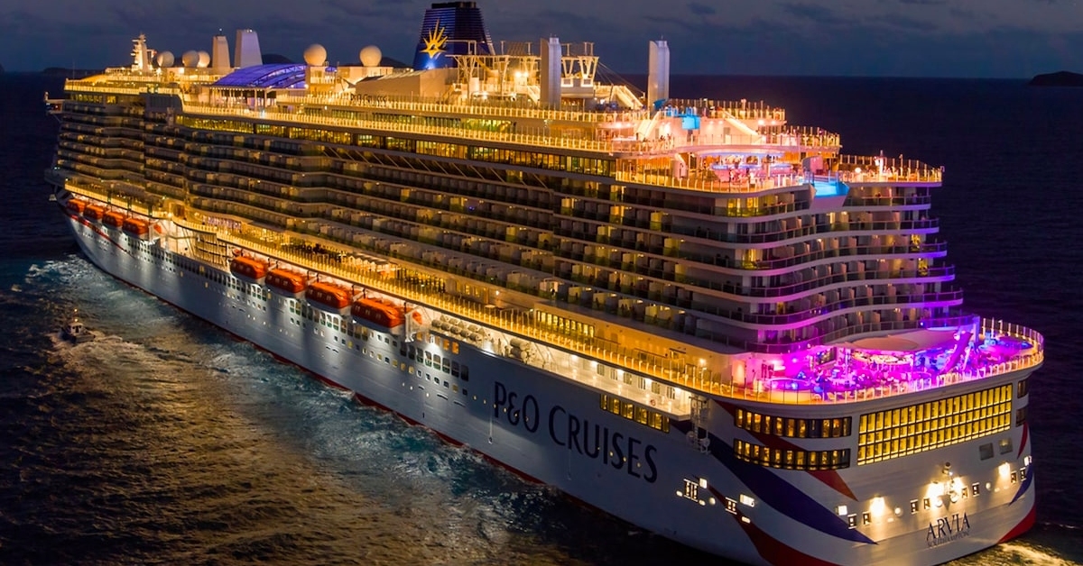 p&o cruises arvia