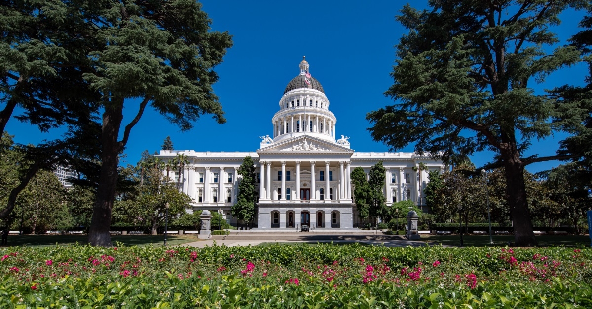 state Capitol building front view sacramento
