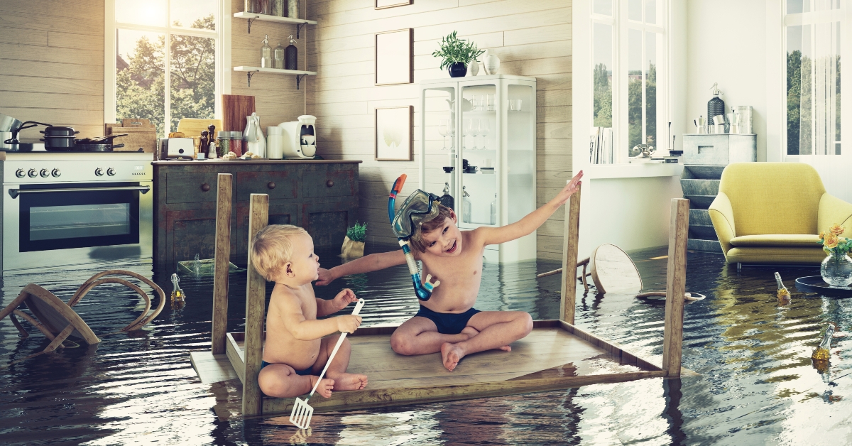kids and flooding