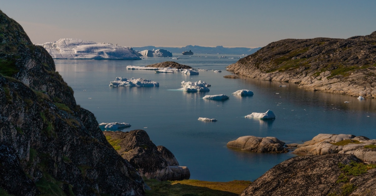 greenland ilulissat icefjord view
