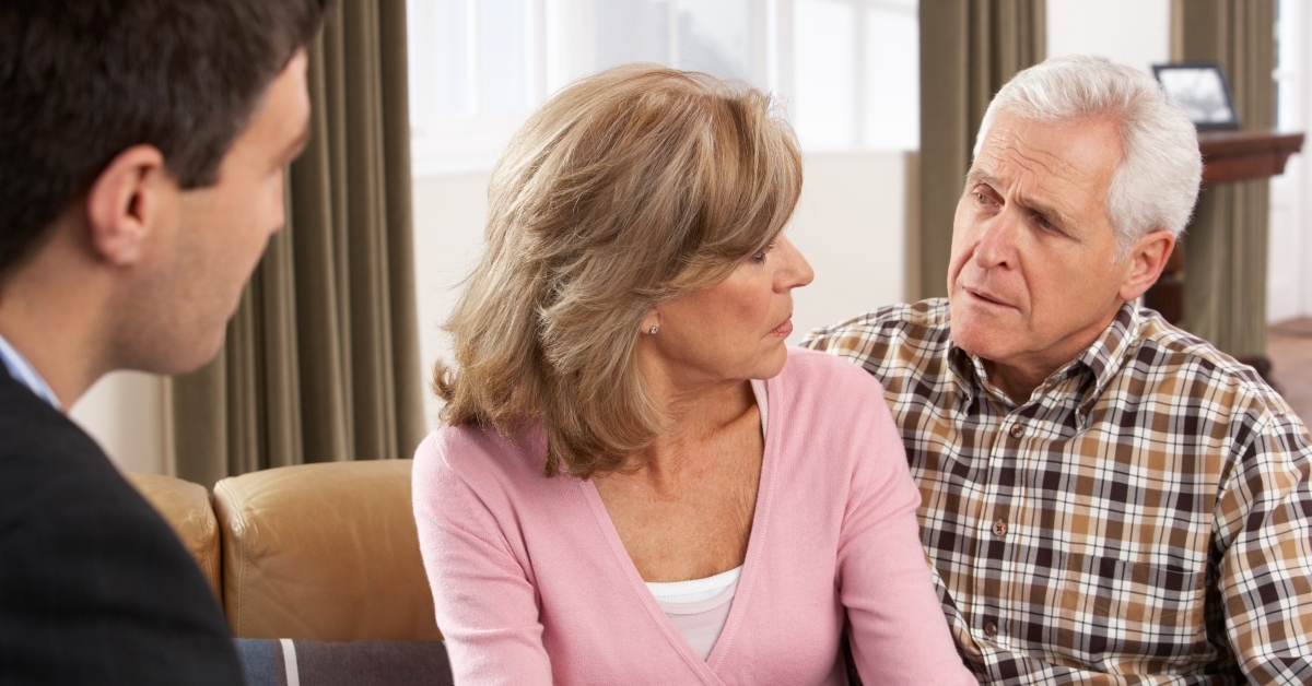 senior couple financial advisor