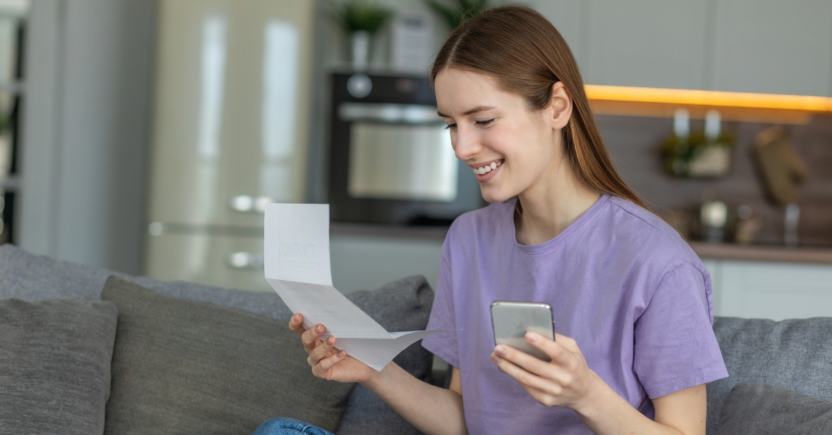 paying household bill
