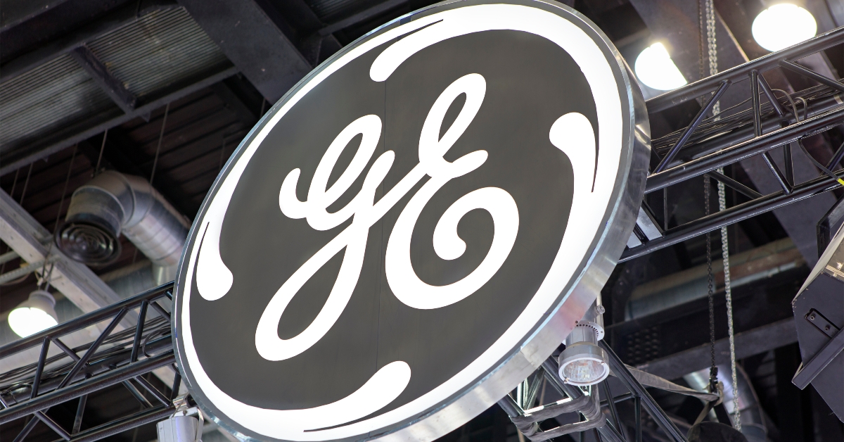 general electric brand sign