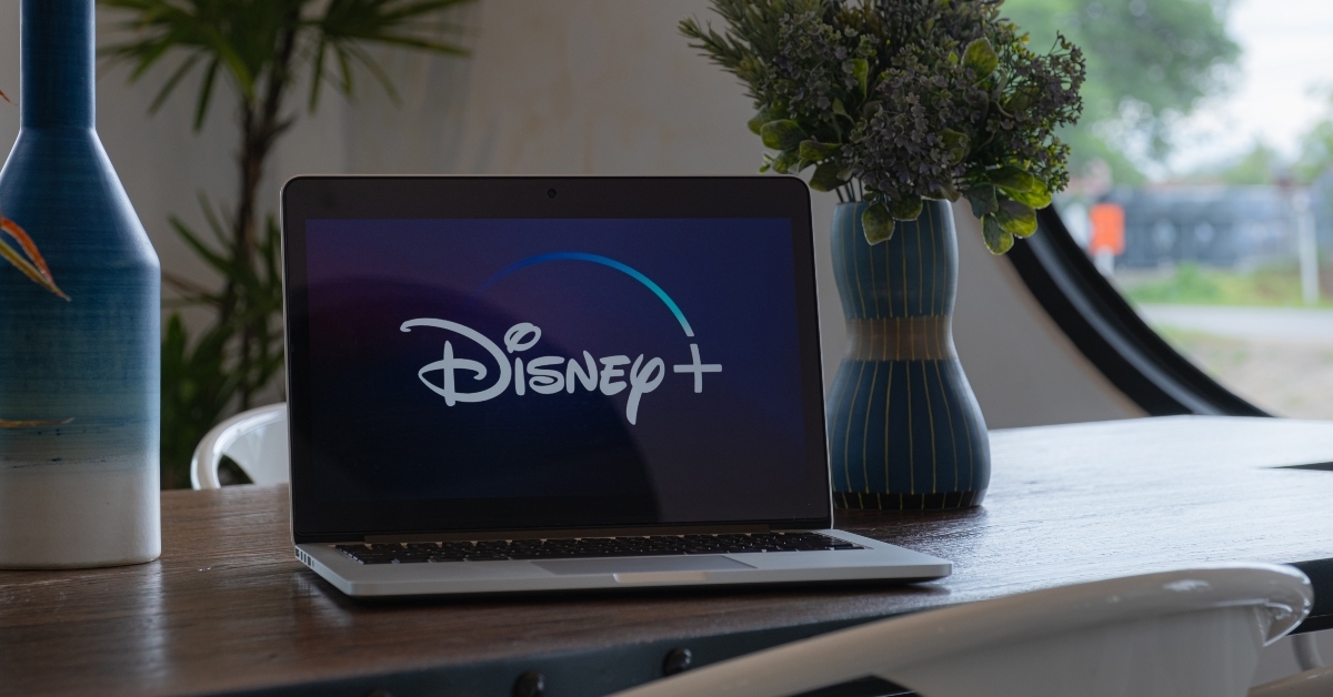 macbook with disney plus