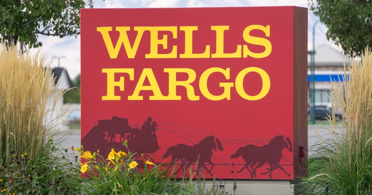 Wells Fargo Sign and Logo outdoor