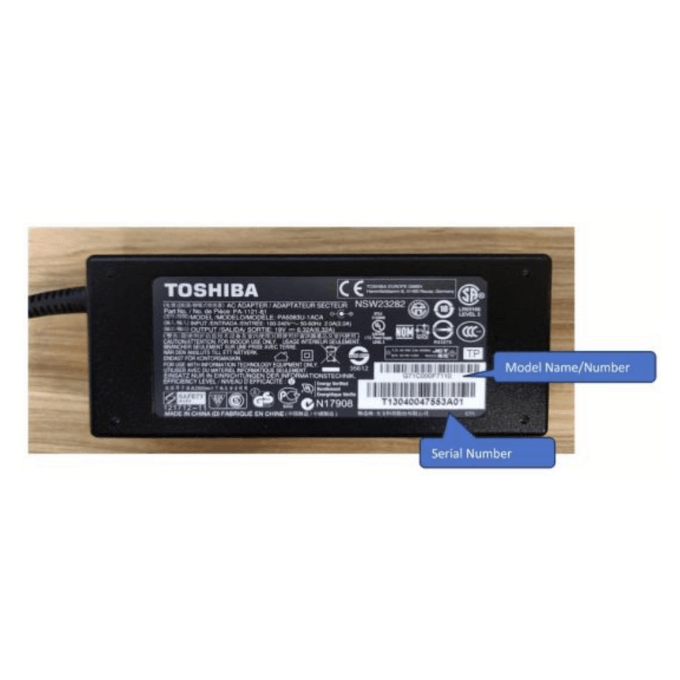Toshiba laptop adaptor
