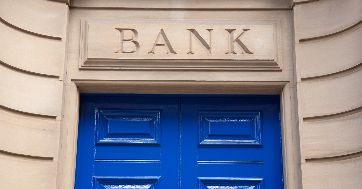 bank sign