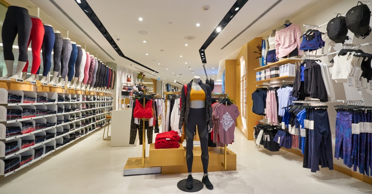 Lululemon store at Suria KLCC mall