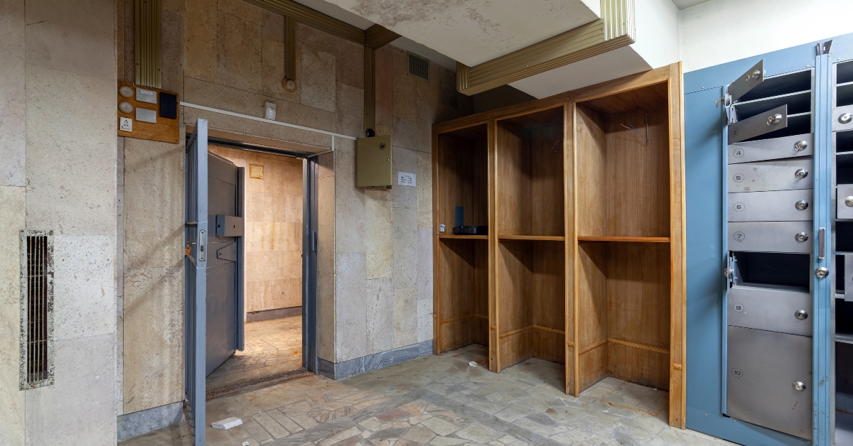 open security doors and entrance