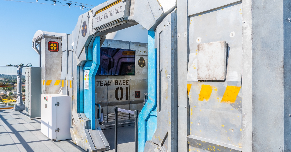 laser tag interactive game onboard