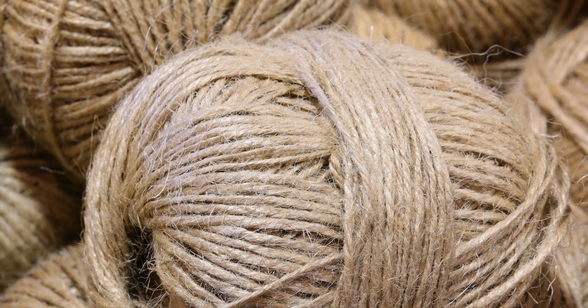 big ball of rough twine