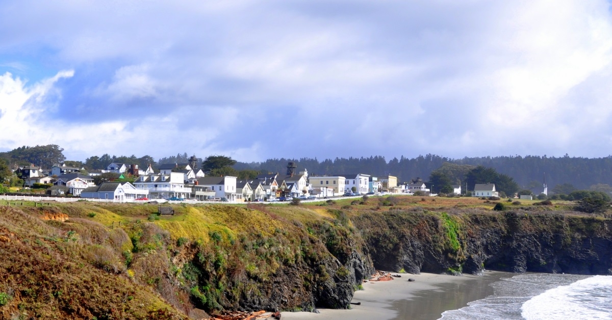 Mendocino during day time