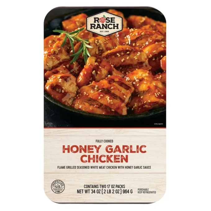 honey garlic chicken