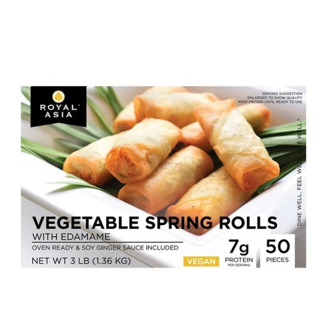 royal asia vegetable spring rolls