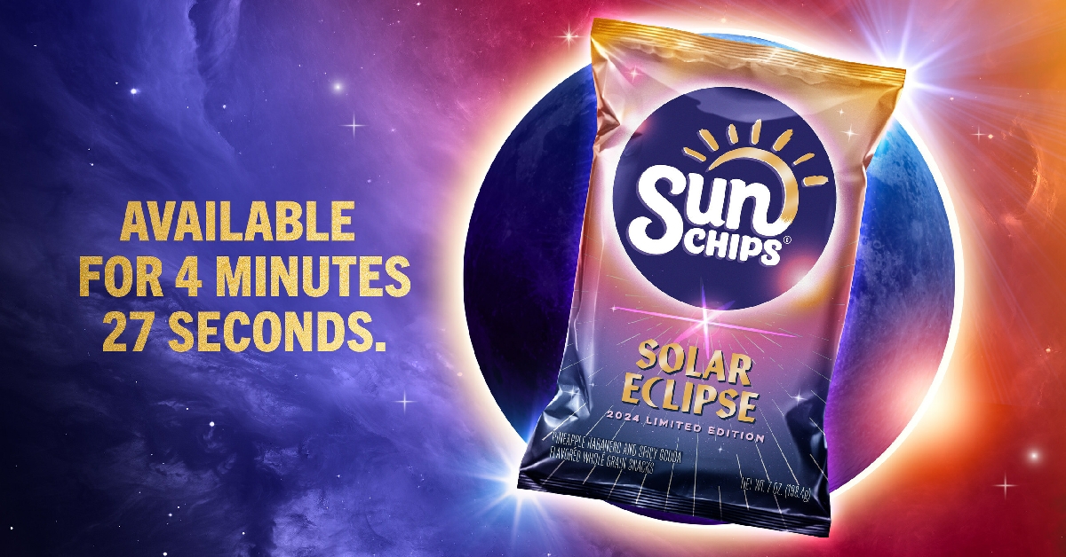 Sun Chips solar eclipse limited time flavor 