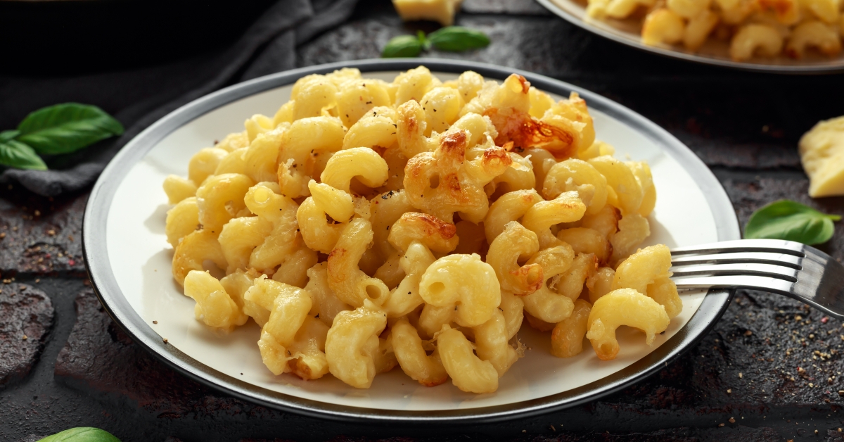 homemade baked macaroni