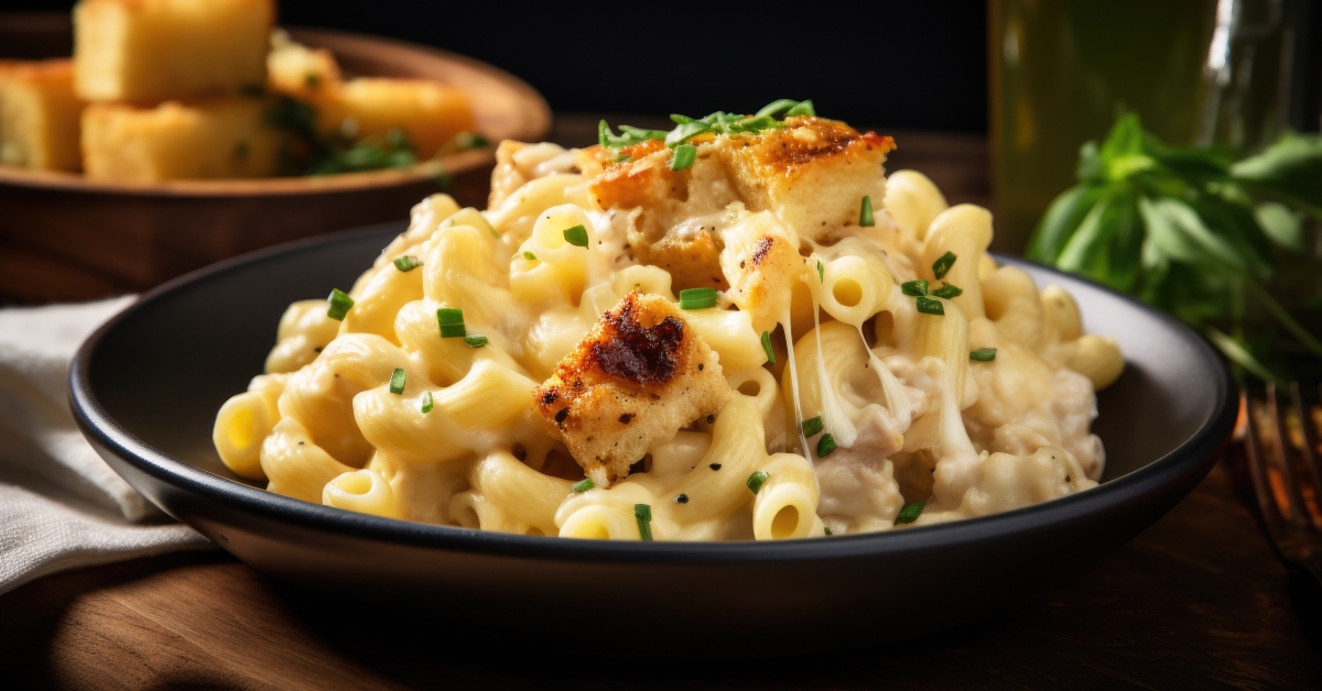 chicken ranch mac and cheese 