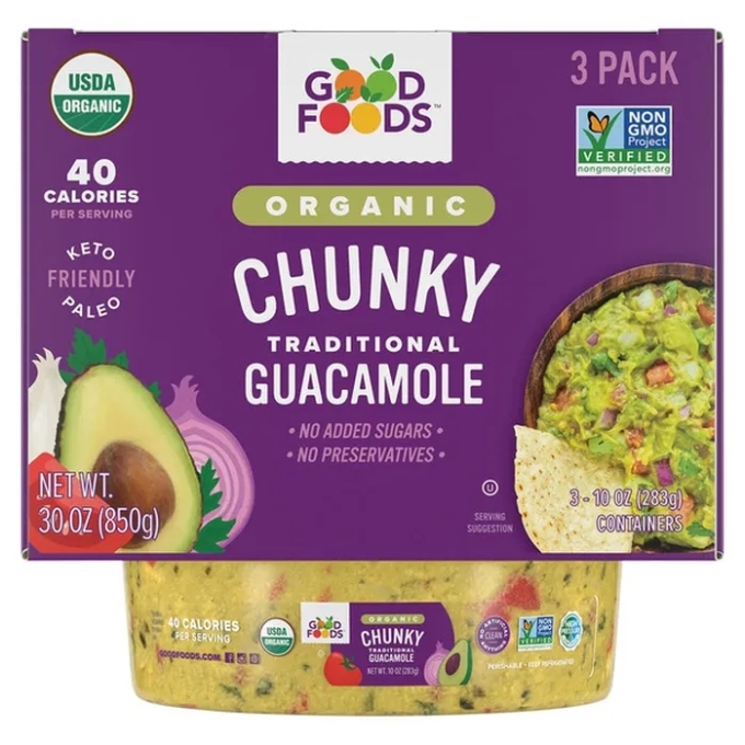 good foods chunky guacamole