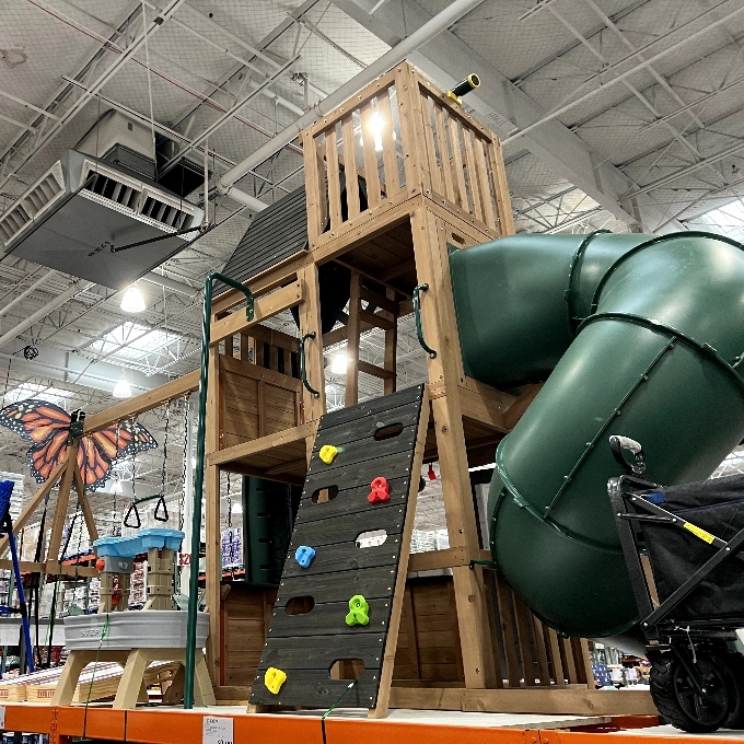 costco Kidkraft Summit View Swingset