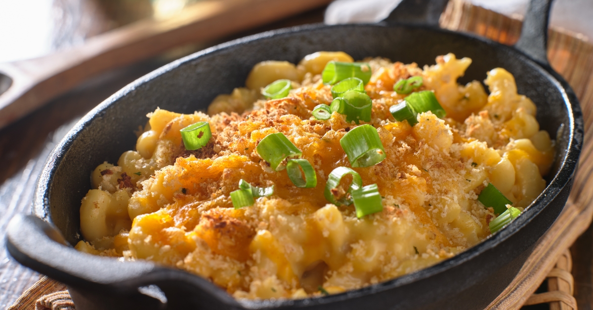 baked in cast iron skillet