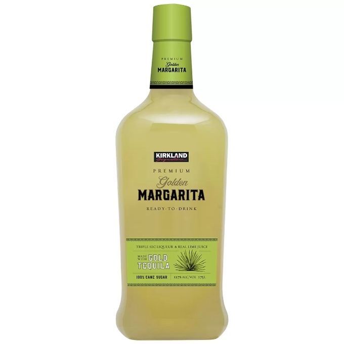 A margarita bottle