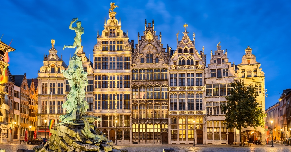 grote markt in antwerp belgium