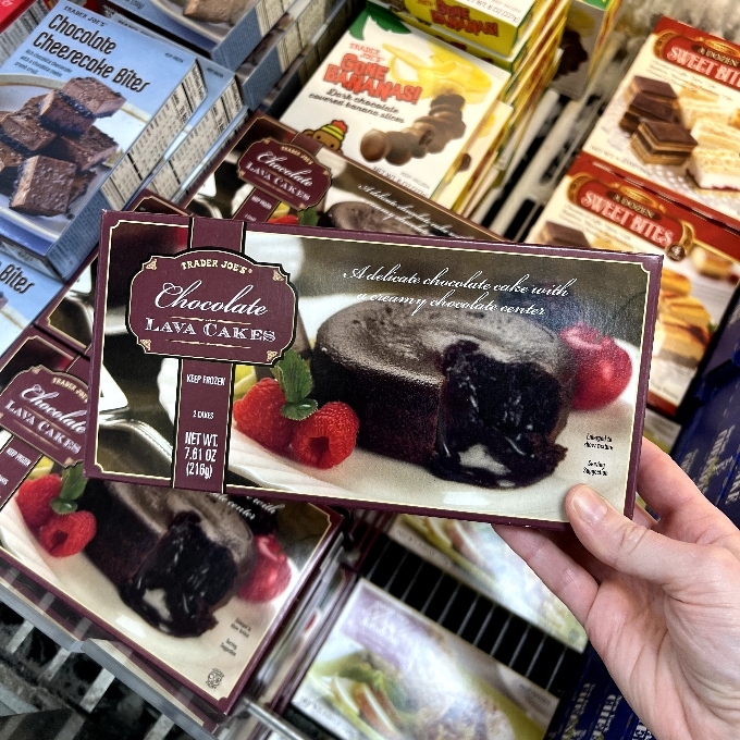 trader joe's Chocolate Lava Cakes