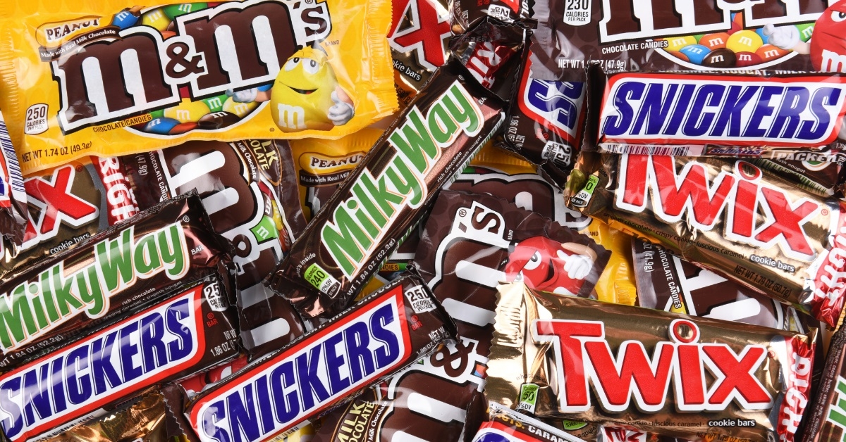 full size chocolates for halloween