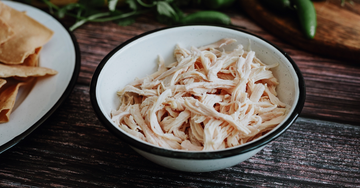shredded chicken ingredient