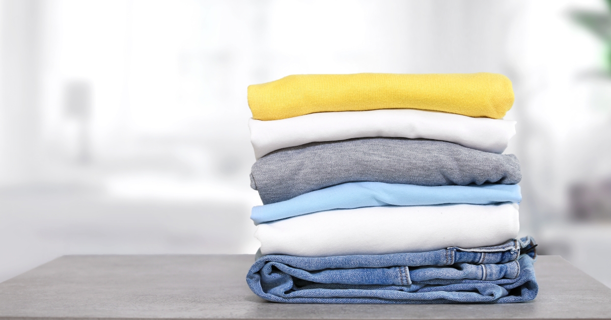 stack of clothes