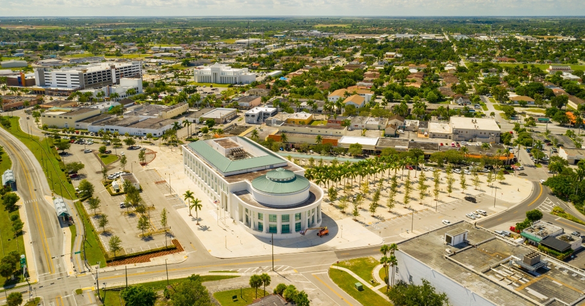 A view of Homestead, Florida