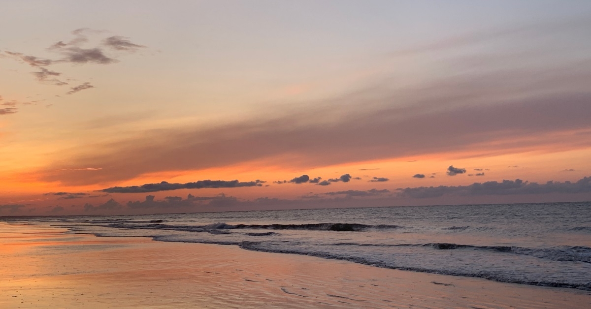 Seabrook Island South Carolina at Sunrise