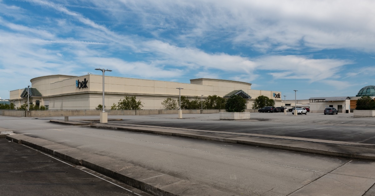 Southpark Mall shopping center parking Charlotte