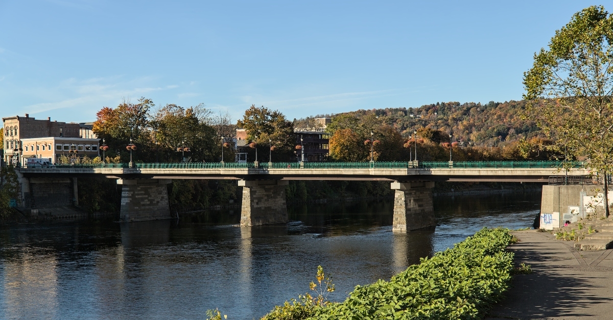 A view of Binghamton, New York