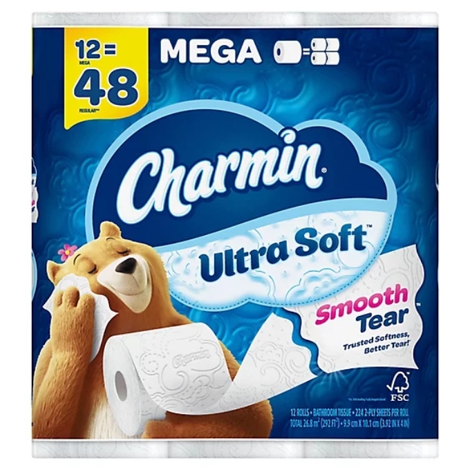 charmin mega roll safeway