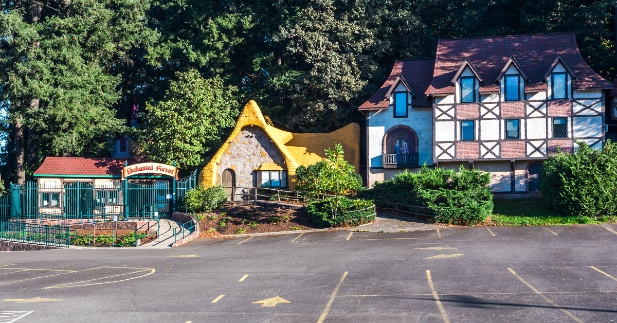 A view of Enchanted Forest