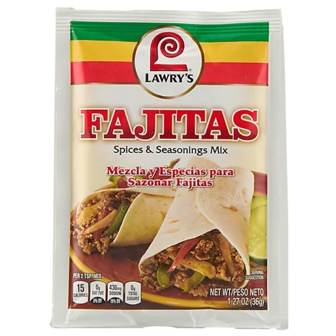 lawrys fajita seasoning safeway