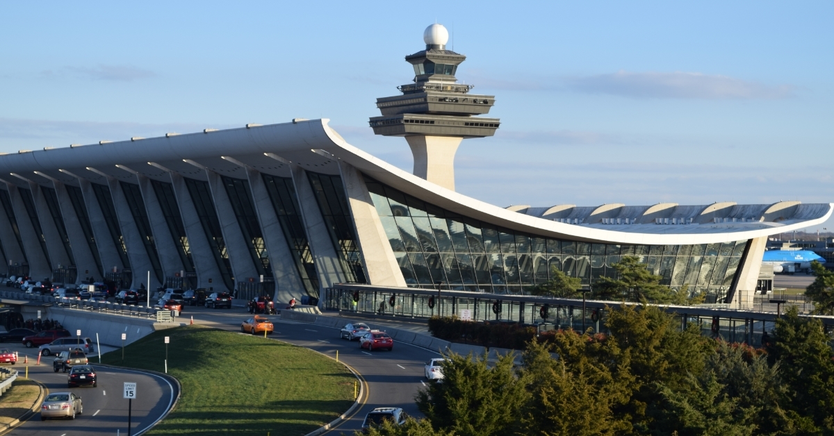 ATC Control Tower Dulles International Airport