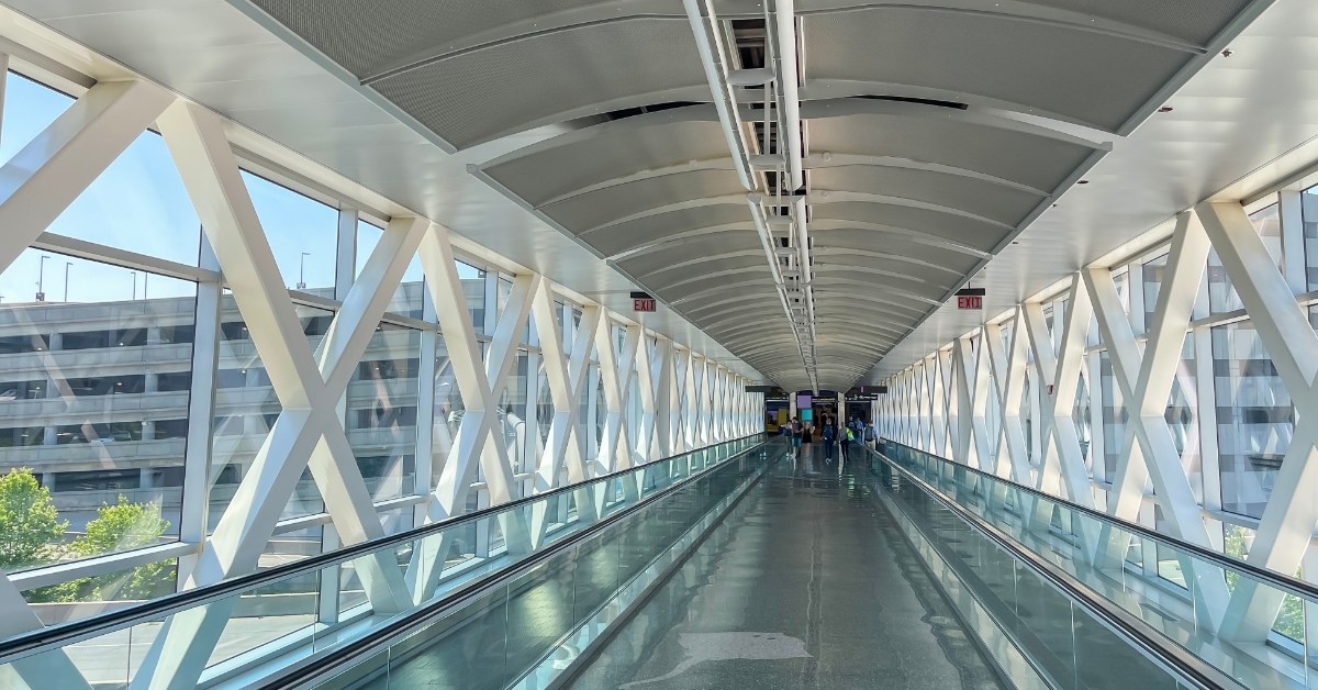 bridge at Boston Logan International Airport 