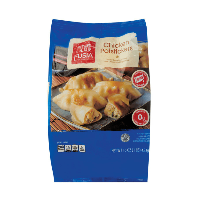 A bag of pot stickers