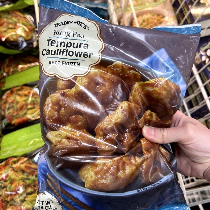 Kung Pao Tempura Cauliflower