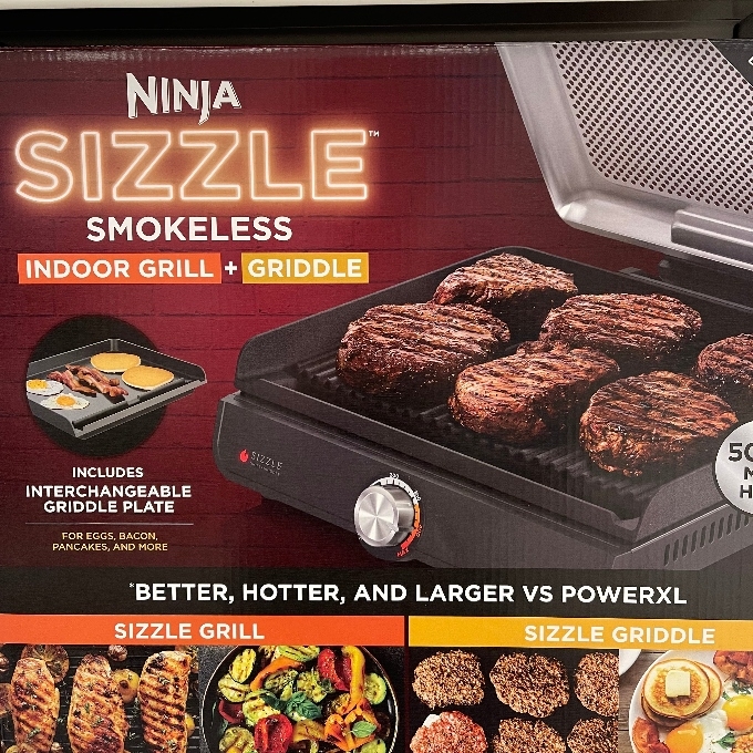 Ninja Sizzle Smokeless Indoor Grill Griddle