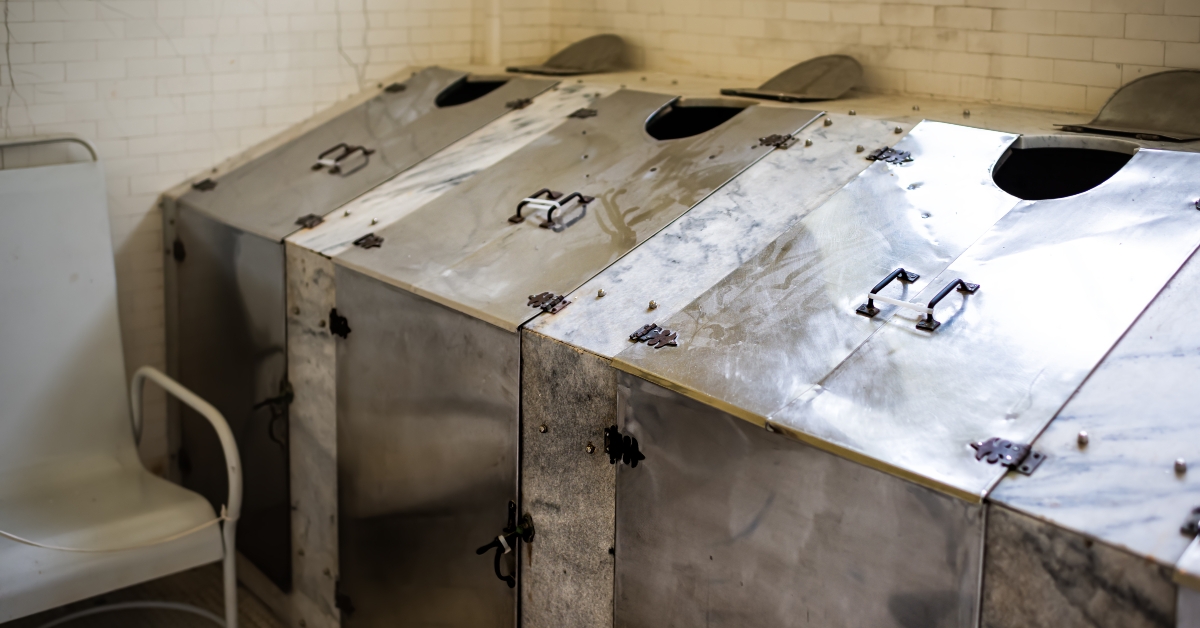 steam room at sanatorium