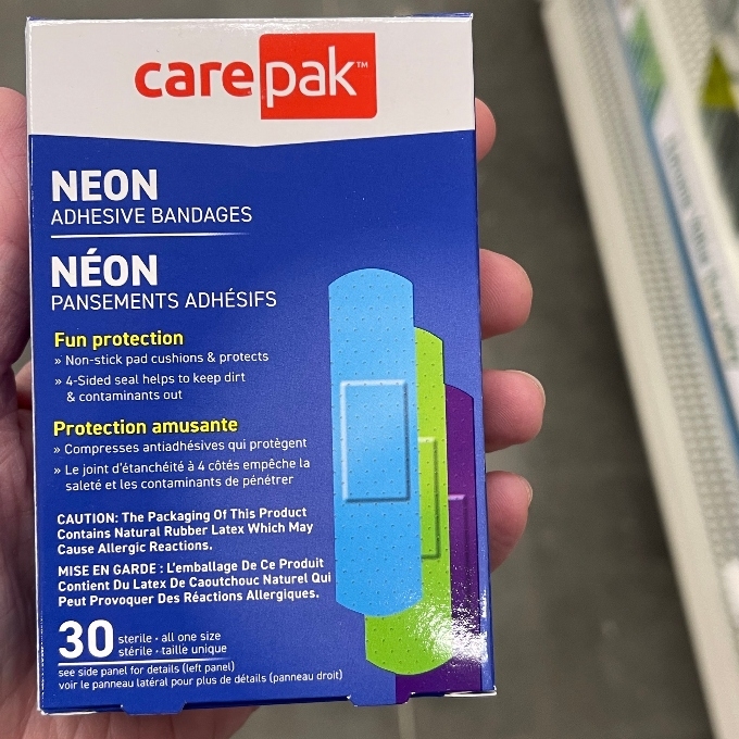carepak neon bandages