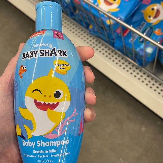 pinkfong baby shark baby shampoo