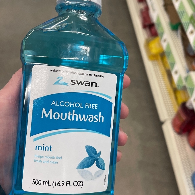swan alcohol free mouthwash