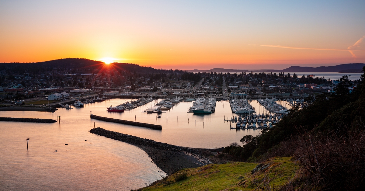 anacortes washington sunset